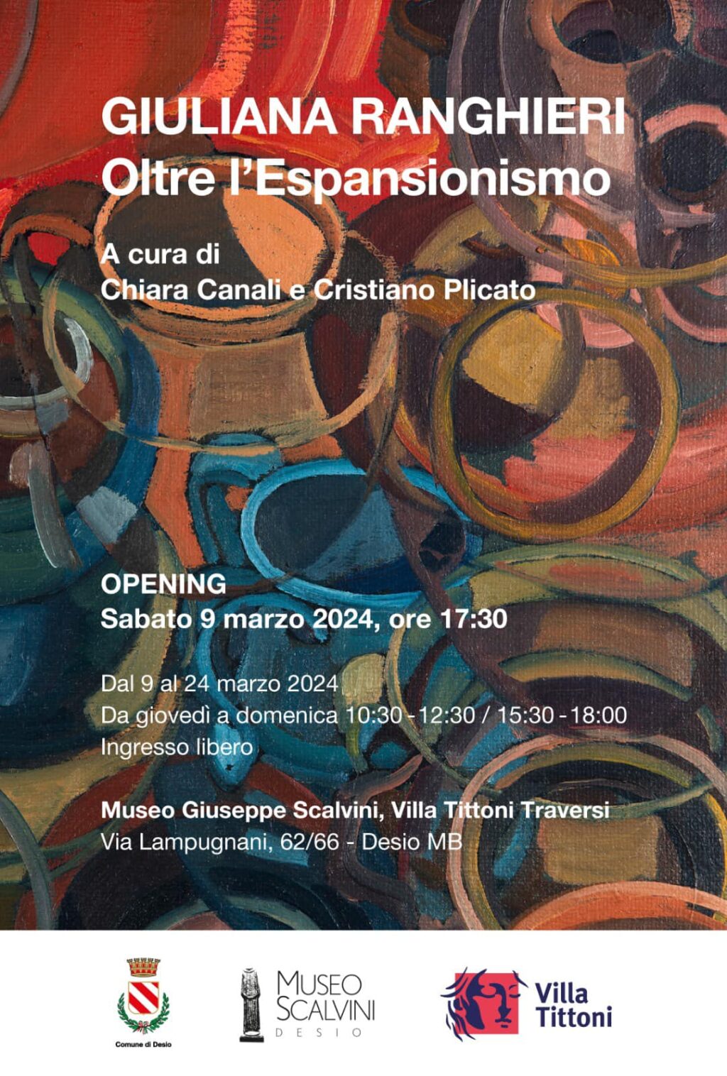 OLTRE L'ESPANSIONISMO Mostra di Giuliana Ranghieri